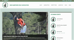 Desktop Screenshot of nhgolfassociation.org